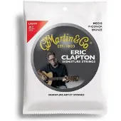 Martin MEC12 92/8 Brons Light Eric Clapton Signature Gitarrsträngar 12-54
