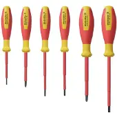 Weidmuller SDI SET S2.5-5.5/PZ1/2 Skruvmejsel set VDE Spår, Stjärnspår Pozidriv