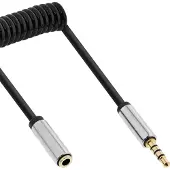 InLine Jack 3.5mm - Jack 3.5mm cable 0.5m silver (99284)