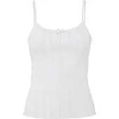 Pieces Topp vit