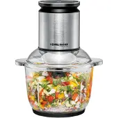 Rommelsbacher MZ 600, 2 l, Svart, Rostfritt stål, Glas, Rostfritt stål, Rostfritt stål, Knappar
