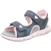 Superfit Sandaler - Pebbles - Blå/Rosa - - 33 - Sandal
