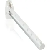 Leifheit 45110, Väggmonterad ställning, Plast, Vit, 310 mm, 1 styck