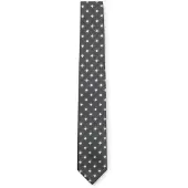 BOSS Silk-blend tie with jacquard pattern