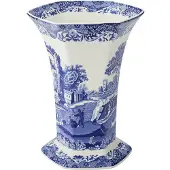 Spode Blue Italian vas blå/vit