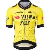 Tvl Team Visma Lease A Bike Premium Aero 2025 Korta ärmar Cykeltröja