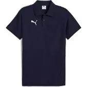 Puma T-shirt 'Team' mörkblå / vit