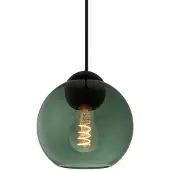 Halo Design Taklampa , BUBBLES, dimbara, Grön, Vardagsrum, Glas, Design