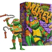 Teenage Mutant Ninja Turtles Mutant Mayhem Michelangelo Comic Con-figur 18 Cm