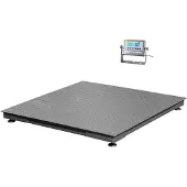 Pce Instruments Golvvåg -RS 2000 Vägningsområde 2000 kg via nätadapter, 230 V Stål