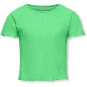 Kids Only T-shirt - KogNella - Rib - Noos - Spring Bukett - - 5-6 år (110-116) - T-shirt