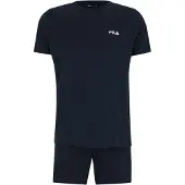 FILA Pyjamas kort marinblå / röd / vit