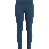 Justever Högmidjade Bantningsbara Laserskurna Sportleggings Petrol Dam - Active
