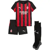 Puma Ac Milan Mini 25/26 Hemma Kortärmad Junior Set