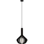 Eglo Hänglampa Velasco, dimbar, Svart, Vardagsrum / matsal, Metall, Modern, Pendellampa