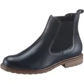 Tamaris Chelsea boots marinblå