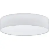 Eglo Taklampa Pasteri, dimbar, Vitt / opal, Vardagsrum / matsal, Textil / tyger / siden, Modern, Taklampa