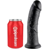 King Cock 8" dildo (20 cm, svart)