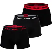 HUGO 50532611 Trunk Red Boxers 3 Enheter