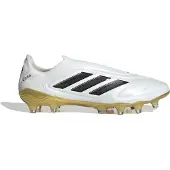 Adidas Copa Pure Elite Iii Laceless Fg Road To Glory - Vit/silver/svart/guld - Gräs (Fg), storlek 40