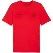 Puma Milan T-Shirt ftblESSENTIALS - Röd, storlek Medium