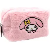 Take Care Hello Kitty My Melody Plush Sminkväska