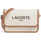 Lacoste Flap Crossbody Beige Man