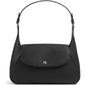 Ralph Lauren för kvinnor. 431969364001 Schylar medelstor svart axelväska (OSFA), Casual, Hud