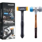 HALDER Aktionsbox Dreamteam 3113s003 Hammar-set medelhård, mjuk 1650 g 135 mm 2 st