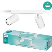 Philips Idris 8720169299092 Tak-spotlights GU10 Vit