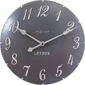 Nextime klocka 3084gs London Arabic Ø34,5 cm, vägg, grå/vit
