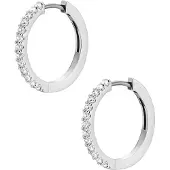 Fossil Örhängen silver