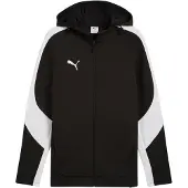 Puma Luvtröja teamEVOSTRIPE - Svart/Silver/White, storlek Small