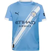 Puma Manchester City Fc 25/26 Replica Hemma Junior T-shirt Med Kort ärm