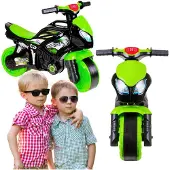 Technok motorcykel grön svart 5774
