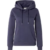 Gant för kvinnor. 4202587 Huvtröja Tonal Shield i marinblått (XS), Casual, Bomull, Marino