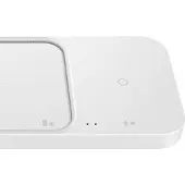Samsung induktionsladdare 15 W Wireless Charger Duo EP-P5400 EP-P5400BWEGEU Utgångar USB-C Vit