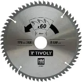 Tivoly Universal sågklinga XT50514004462; 190x1,7x30 mm; Z60