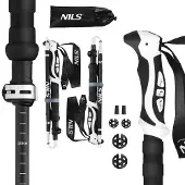 NILS Extreme vandringsstavar i aluminium TK8603 justerbara 38,5–135 cm