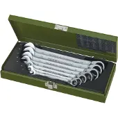 Proxxon Industrial 23124 MicroSpeeder Ringskruvnyckelsats 7 delar 8 - 19 mm