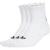 Adidas Originals Sockor 'Quarter' svart / vit
