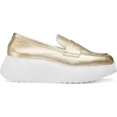Wonders för kvinnor. A-3623_5432_7285 Estela loafers i guldläder (39), Hud, Dorado, 3 till 5 cm, Ingen, Casual