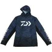 Daiwa Sun Protection UPF30+ Navy fisketröja