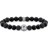 Thomas Sabo Rebel Wolf obsidian armband A2145-705-11-L17