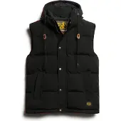 Superdry Everest ärmlös quiltad jacka för män