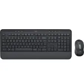 Logitech Signature MK650 Combo for Business - Sats med tangentbord och mus - trådlös - Bluetooth LE - QWERTY - USA, internationellt - grafit