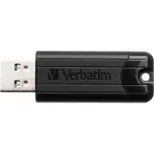 Verbatim Pin Stripe 3.0 USB-minne 128 GB Svart 49319 USB 3.2 Gen 1