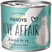 Hardys Love Affair kalv och kalkon våtfoder katt (burk)