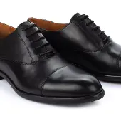 Pikolinos för män. M7J-4184 Bristol läderloafers svart (41), Hud, Karta, Nyckelband, Casual