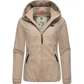 Ragwear Funktionsjacka 'Dizzie' cappuccino / svart